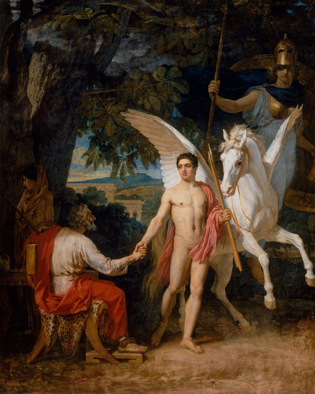 Bellerophon before the fight against the Chimera a Alexander Andrejewitsch Iwanow