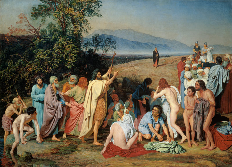 Christ appears to the people a Alexander Andrejewitsch Iwanow