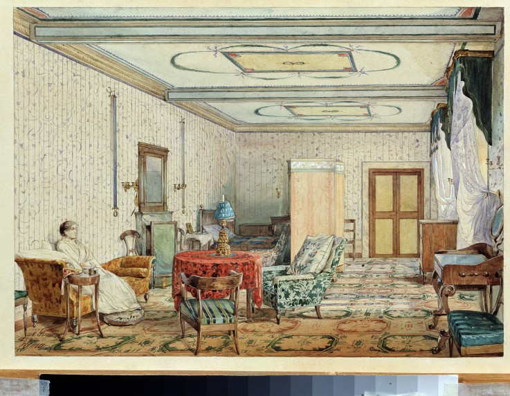 Interior a Alexander Andrejewitsch Iwanow