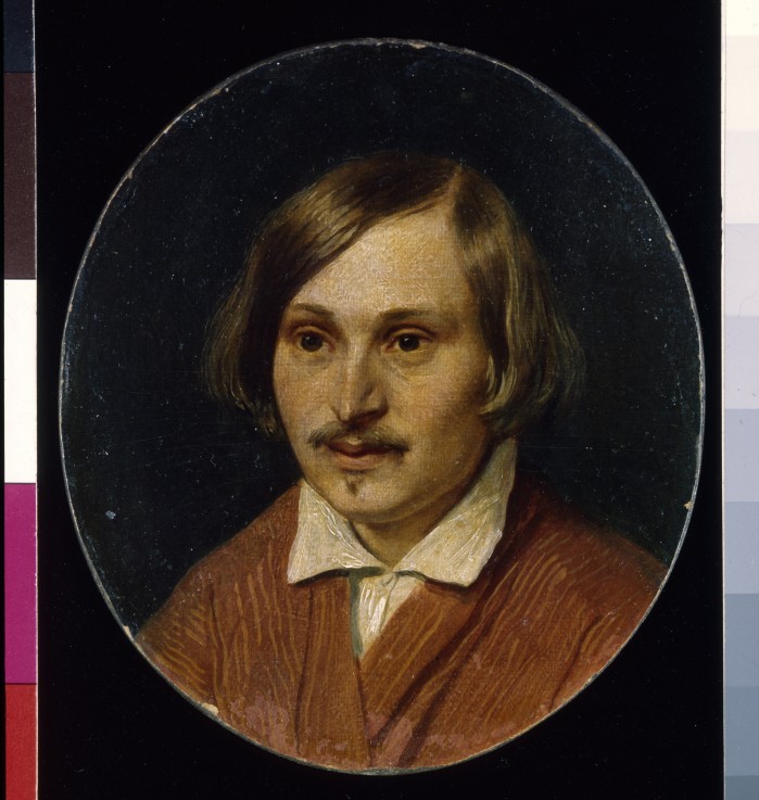 Portrait of the author Nikolai Gogol (1809-1852) a Alexander Andrejewitsch Iwanow