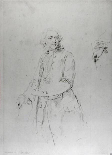 Portrait of Francois Boucher (1703-70) a Alexander Roslin