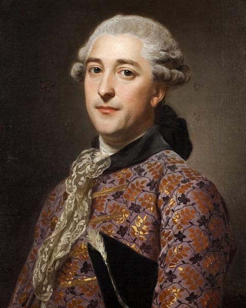 Portrait of Prince Vladimir Borisovich Golitsyn (1731-1799) a Alexander Roslin