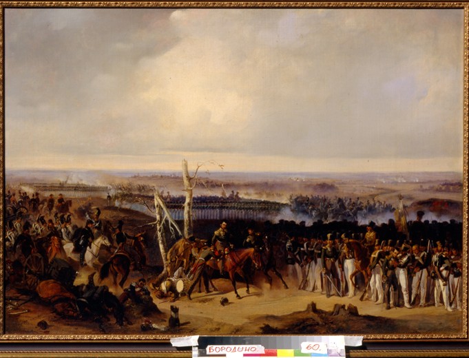 The Izmailovsky Regiment on the Battle of Borodino 1812 a Alexander von Kotzebue