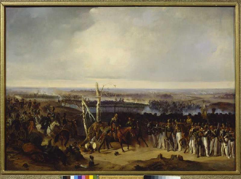 The regiment Ismailow during the battle of Borodino a Alexander von Kotzebue