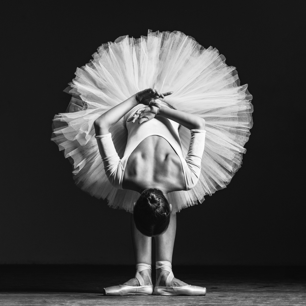 Ballerina at class a Alexander Yakovlev
