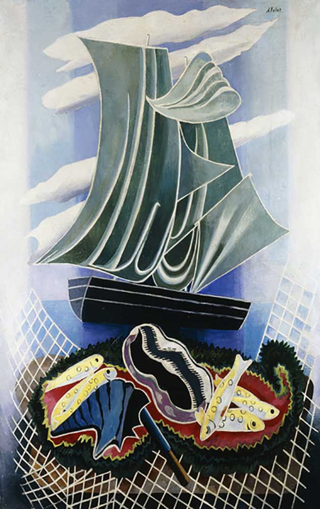 The Boat; Le Bateau, c.1936 a Alexandra Exter