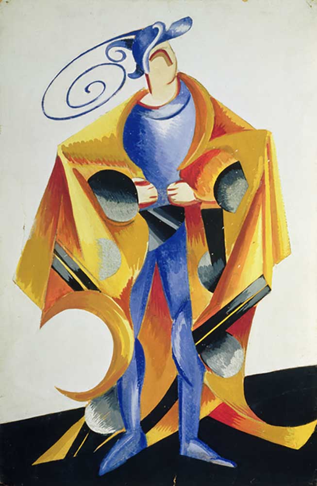 Costume design for Romeo and Juliet, 1921 a Alexandra Exter