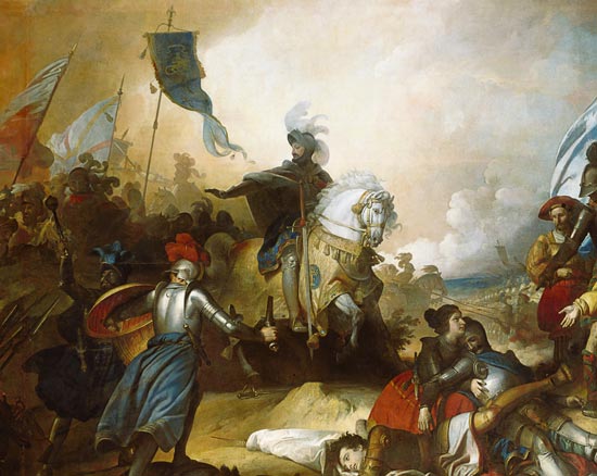 The Battle of Marignan, 14th September 1515 - Detail a Alexandre Evariste Fragonard