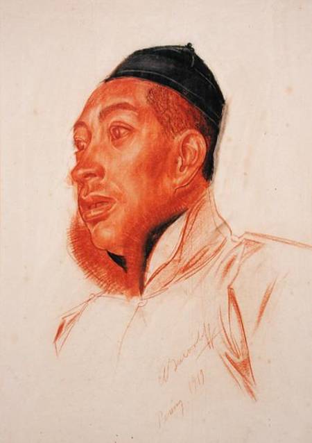 Portrait of a Chinese Man a Alexandre Iacovleff