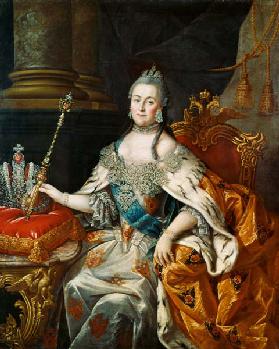 Portrait of Empress Catherine II (1729-1796)