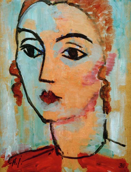 Ritratto Lisa Kümmel a Alexej von Jawlensky