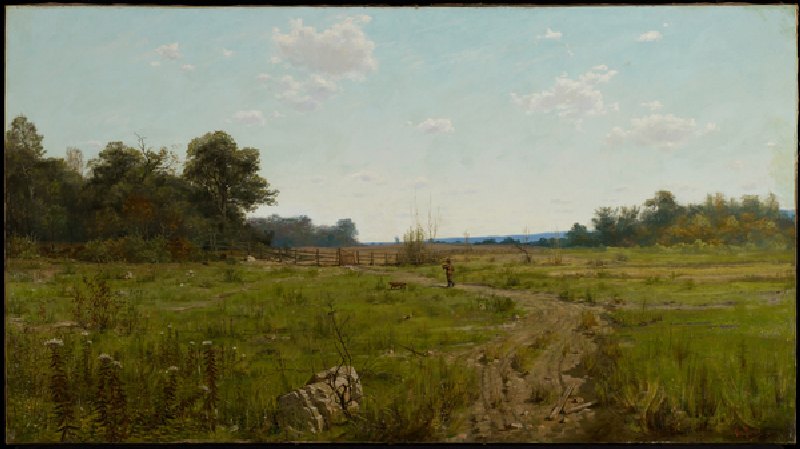 September, 1889 (oil on canvas) a Alexis Jean Fournier