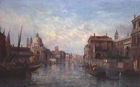 View of the Grand Canal, Venice a Alfred Pollentine