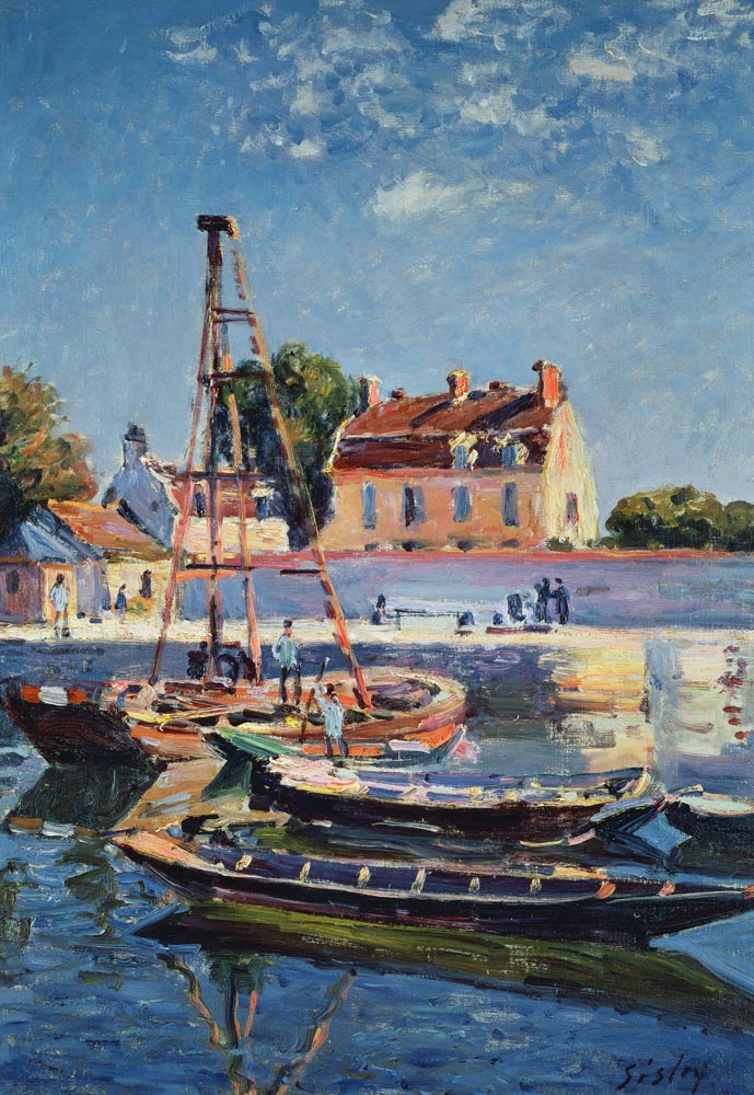 Sailing Boats a Alfred Sisley