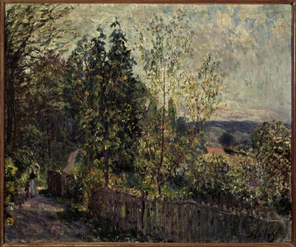 Alfred Sisley, Forest way  1878-80. a Alfred Sisley