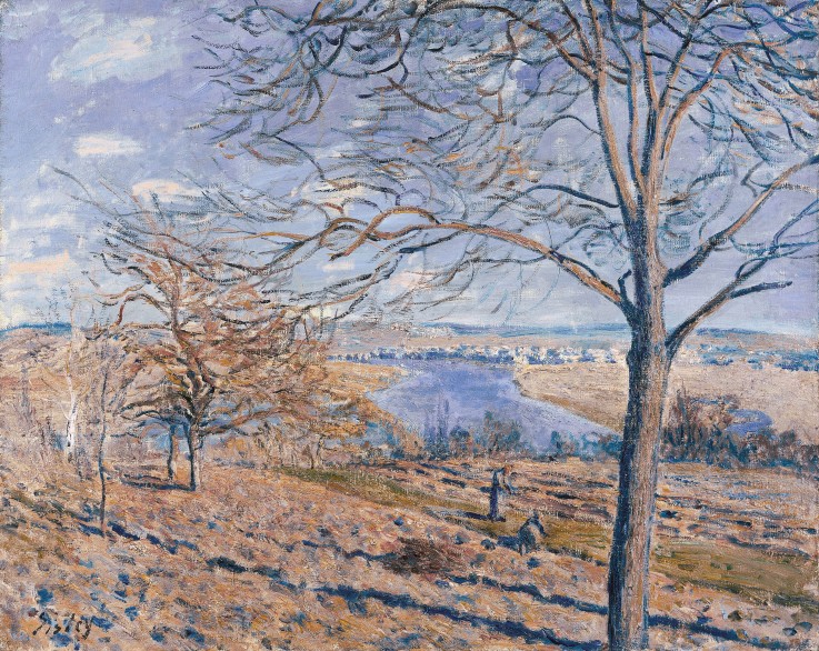 Banks of the Loing - Autumn Effect a Alfred Sisley