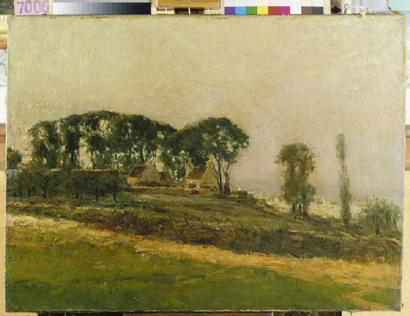 Landschaft. a Alfred Sisley