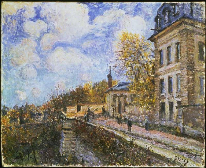 The manufactory in Sèvres. a Alfred Sisley