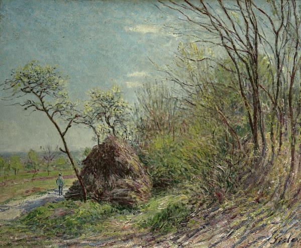 Sisley / Forest edge / c.1844 a Alfred Sisley