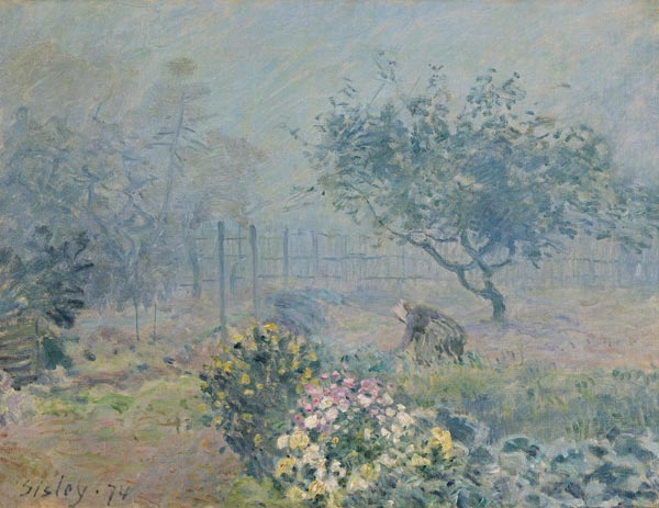 The Fog, Voisins a Alfred Sisley
