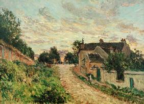 A.Sisley, Un chemin à Louvecienne