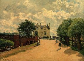 A.Sisley, Brücke von Hampton Court