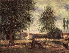 Landscape at Moret-sur-Loing