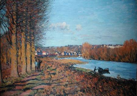 Winter Morning a Alfred Sisley