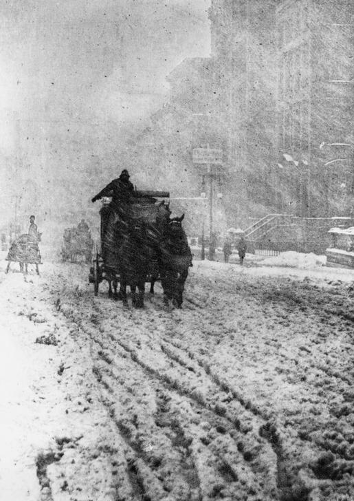 Die Fifth Avenue im Schneegestöber a Alfred Stieglitz