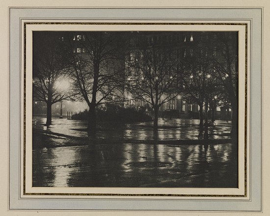 Reflections - Night (New York) a Alfred Stieglitz
