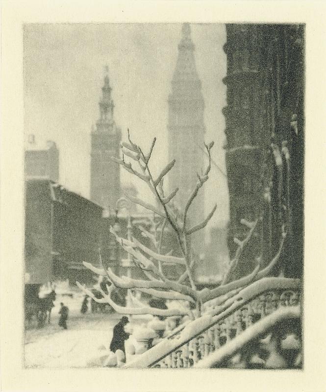 Zwei Türme, New York (aus: Camera Work) a Alfred Stieglitz
