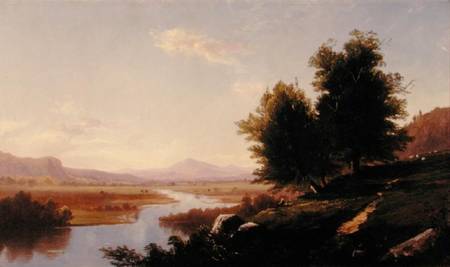 Saco River / Mount Washington a Alfred Thompson Bricher