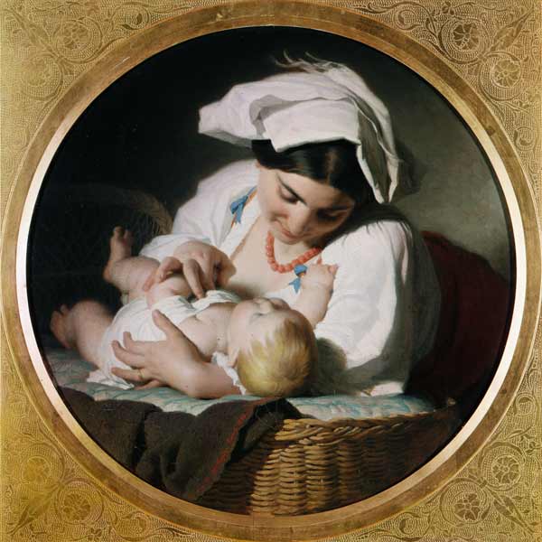 Maternité. a Alfred van Muyden