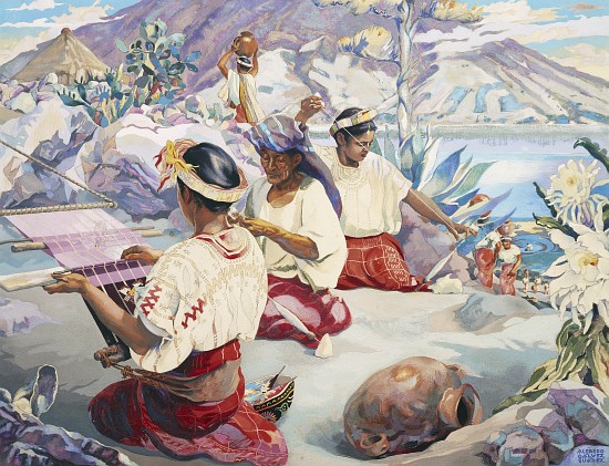 The Weavers of Atitlan a Alfredo Gálvez Suárez