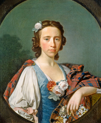 Portrait of Flora Macdonald (1722-90) a Allan Ramsay