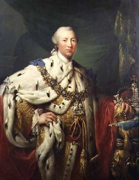 Portrait of George III (1738-1820) in his Coronation Robes