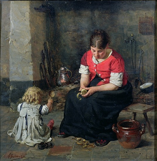 Preparing Vegetables a Alois Boudry