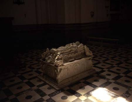 Tomb of Cardenal Tavera in the Church of the Hospital, designed a Alonso  de Berruguete