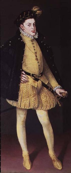 Don Carlos (1545-68), son of King Philip II of Spain (1556-98) and Maria of Portugal