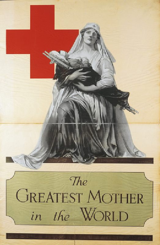 The Greatest Mother in World - WWI Red Cross poster, 1918 (colour litho) a Alonzo Earl Foringer
