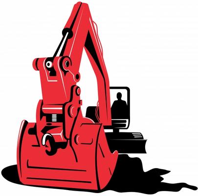 Mechanical digger a Aloysius Patrimonio