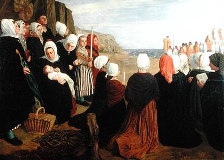 Blessing of the Sea a Alphonse Legros