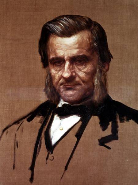 Portrait of Thomas Henry Huxley (1825-95) a Alphonse Legros