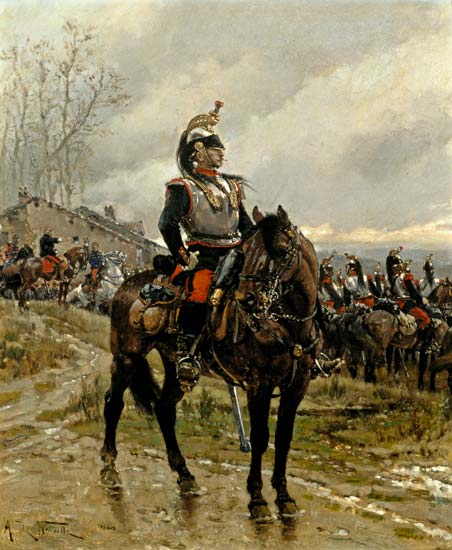 The Hussars a Alphonse Marie de Neuville