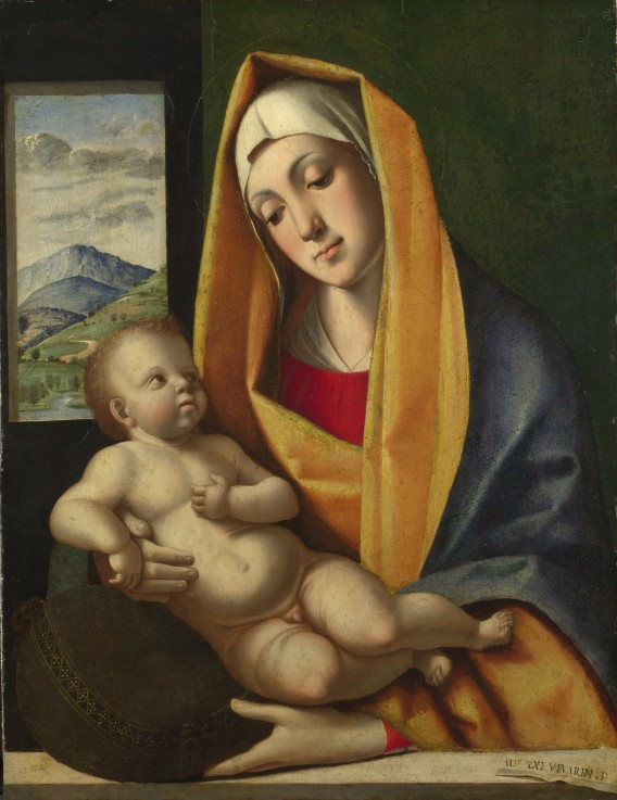 The Virgin and Child a Alvise Vivarini