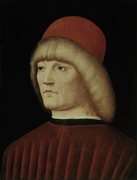 Vivarini / Young Man / Portrait / 1480 a Alvise Vivarini