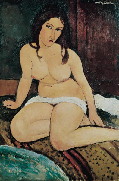 Sedentary act a Amadeo Modigliani
