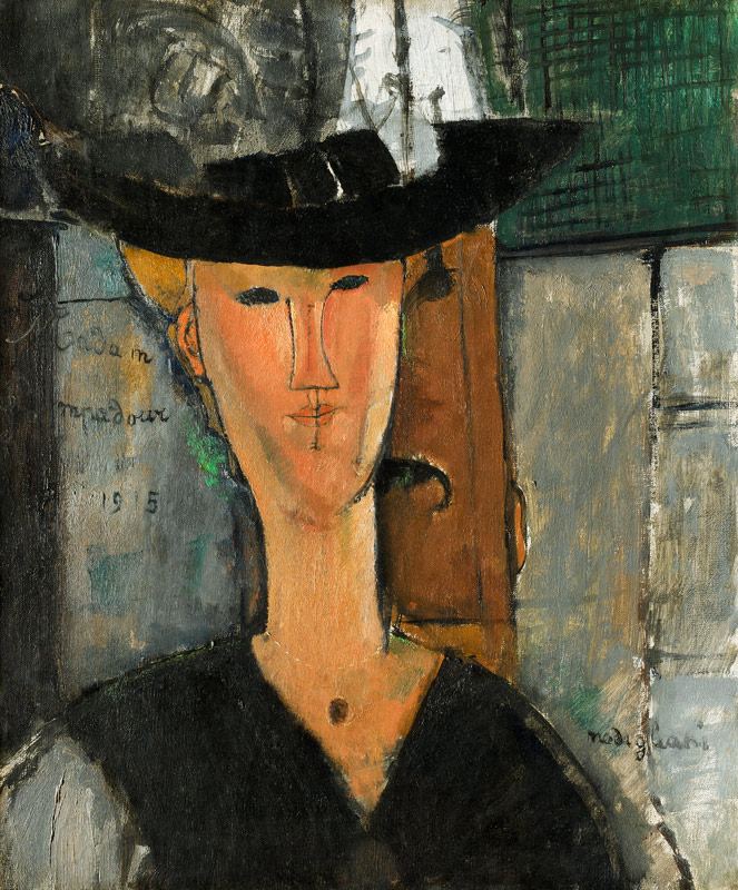 Part Madam Pompadour a Amadeo Modigliani