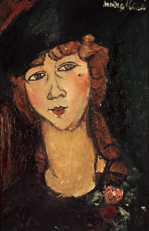 Modigliani / Lolotte / Painting / 1916 a Amadeo Modigliani