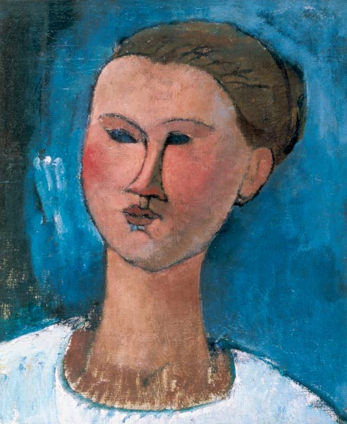 Portrait of a young woman a Amadeo Modigliani
